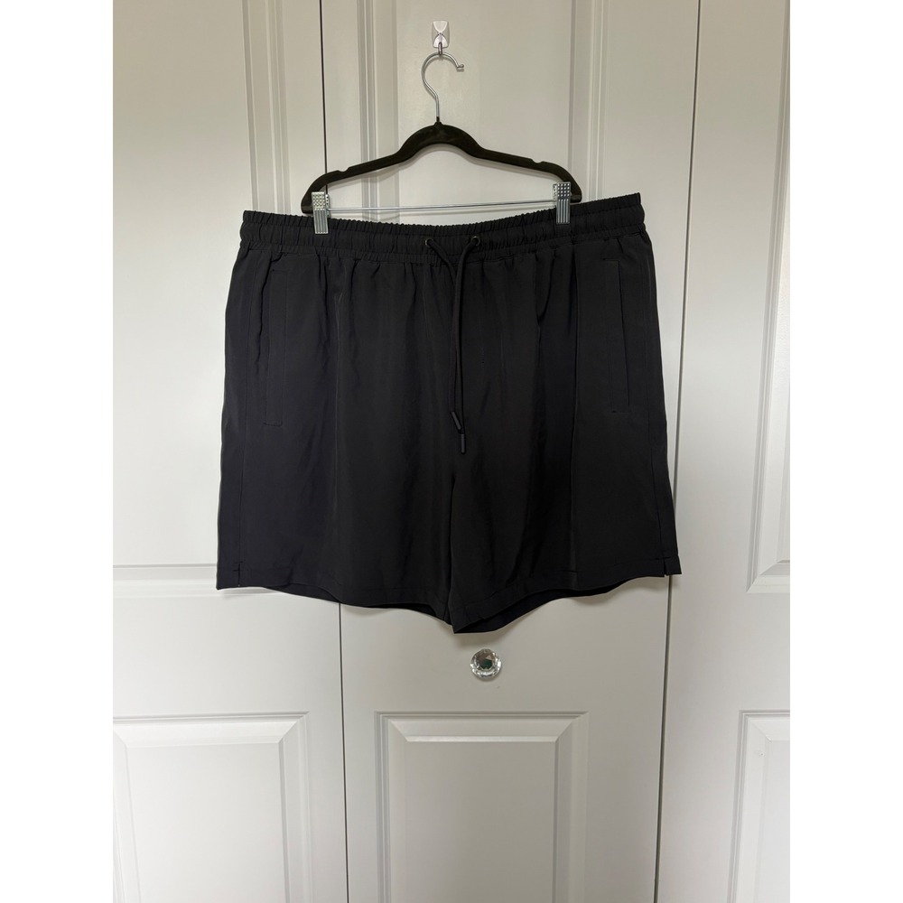 Forever 21 Mens Dark Grey Elastic Drawstring Casual Shorts XXL NWT
